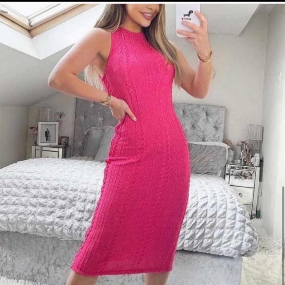Zara Cable Knit Dress